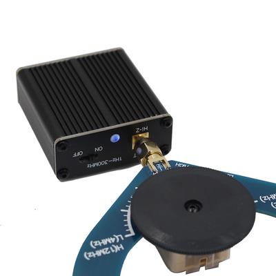Antena de bucle pequeño con amplificador de alta impedancia, 1 Hz-300 MHz, antena circular, 5 V, 600 mA, batería integrada de 600 mAh para walkie-talkie SDR.