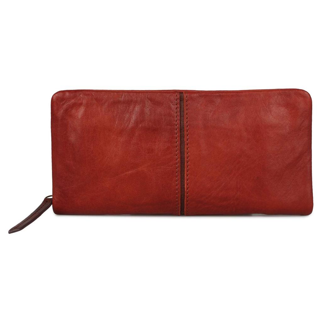 Wallet Long Wallet FULLCHROME HRD400 [Baggy Port] Red/Brown