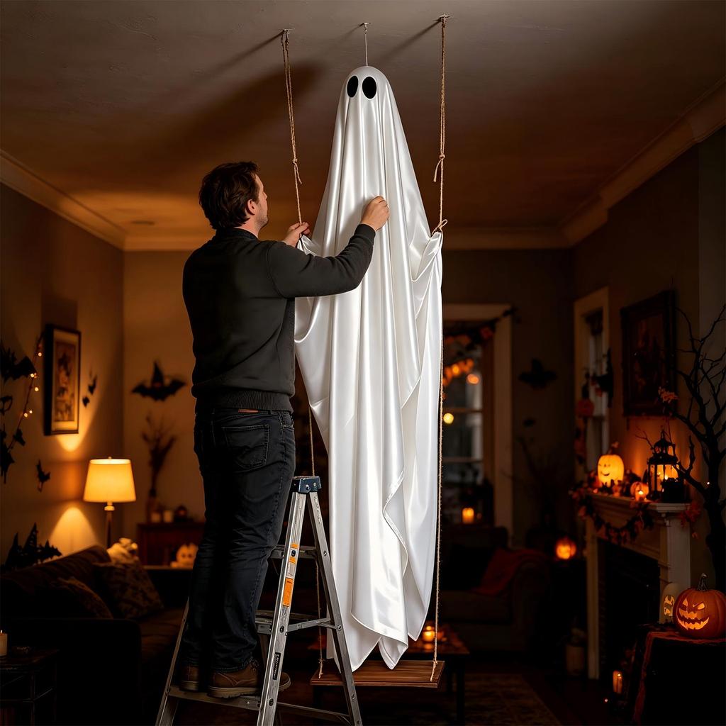 Halloween Outdoor Schaukel-Ornament - Hängende Dekoration für Hof und Veranda