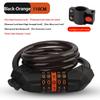 Heavy-Duty Security Anti-Theft Bicycle Lock Lightweight Waterproof Rust-Resistant Steel Cable Lock For Bikes Steel Cable Lock