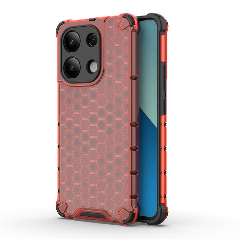 For Xiaomi Redmi Note 13 4G Case Luxury Transparent Shockproof Armor Cases for Redmi Note13 4G 6.67" Back Cover Fundas