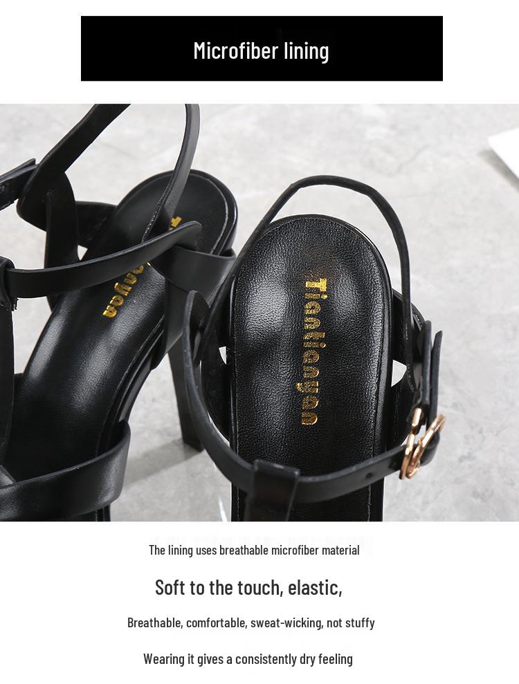 Zapatos de Boda de Tacón Alto con Plataforma Stiletto Estilo Europeo 2021 para Mujer