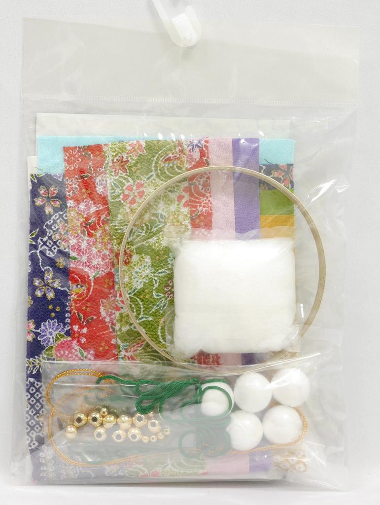 Panami Chirimen Craft Kit, Hanging Children's Day Decoration, Green, LH-409