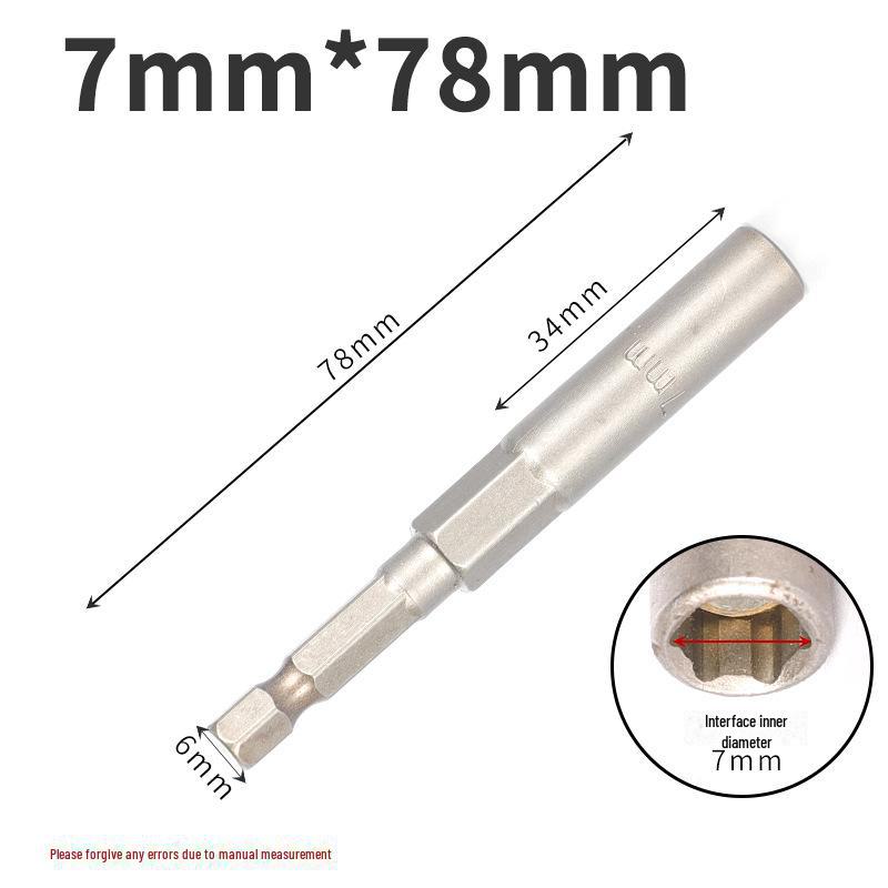 Magnetischer Sechskant-Handbohrersatz aus hochhartem S2-Legierungsstahl
