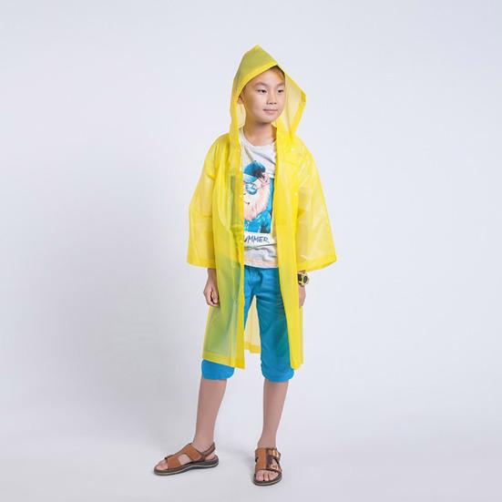 Raincoat Colorful Windproof Fast Drying Convenient Children Raincoat for Fishing