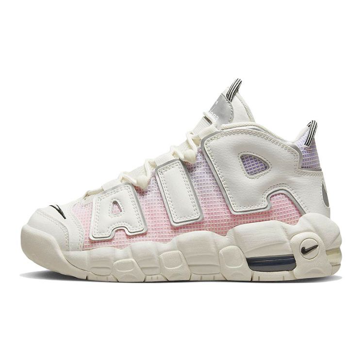 

Кроссовки Nike Air More Uptempo 96 GS Thank You, Wilson Kids, белые парусные, светло-чертополоховые DQ0514-100 40