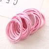 20 Pcs/Lot Big Colorful Rubber Bands Headband Hair Ties Gum Ponytail Holders White Black Elastic Hair Bands For Women Girl