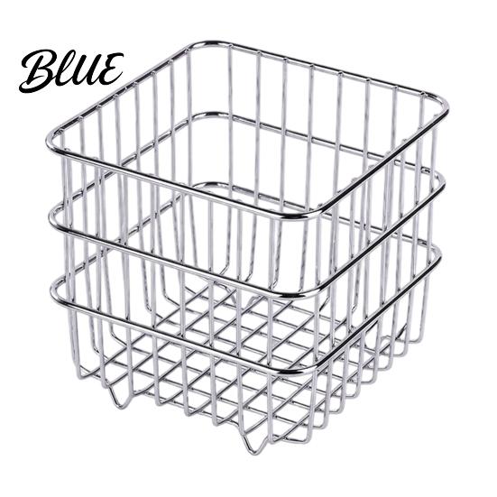 Student Stationery Storage Box Pen Holder/Storage Basket Hollow Grid Iron Tube Decorative Study Room Organizer Durable Pencil for And Makeup Brushes