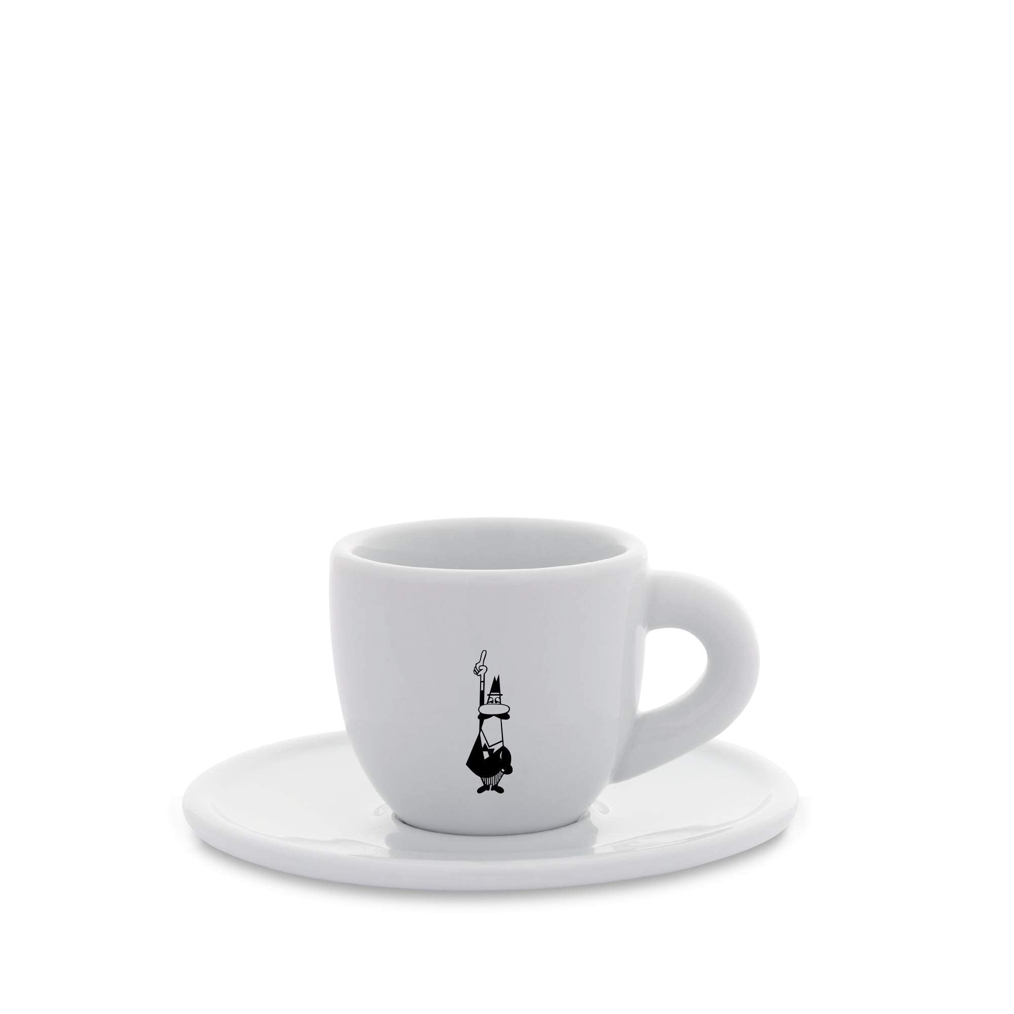 

Bialetti Cup & Saucer Logo Espresso Coffee Cup