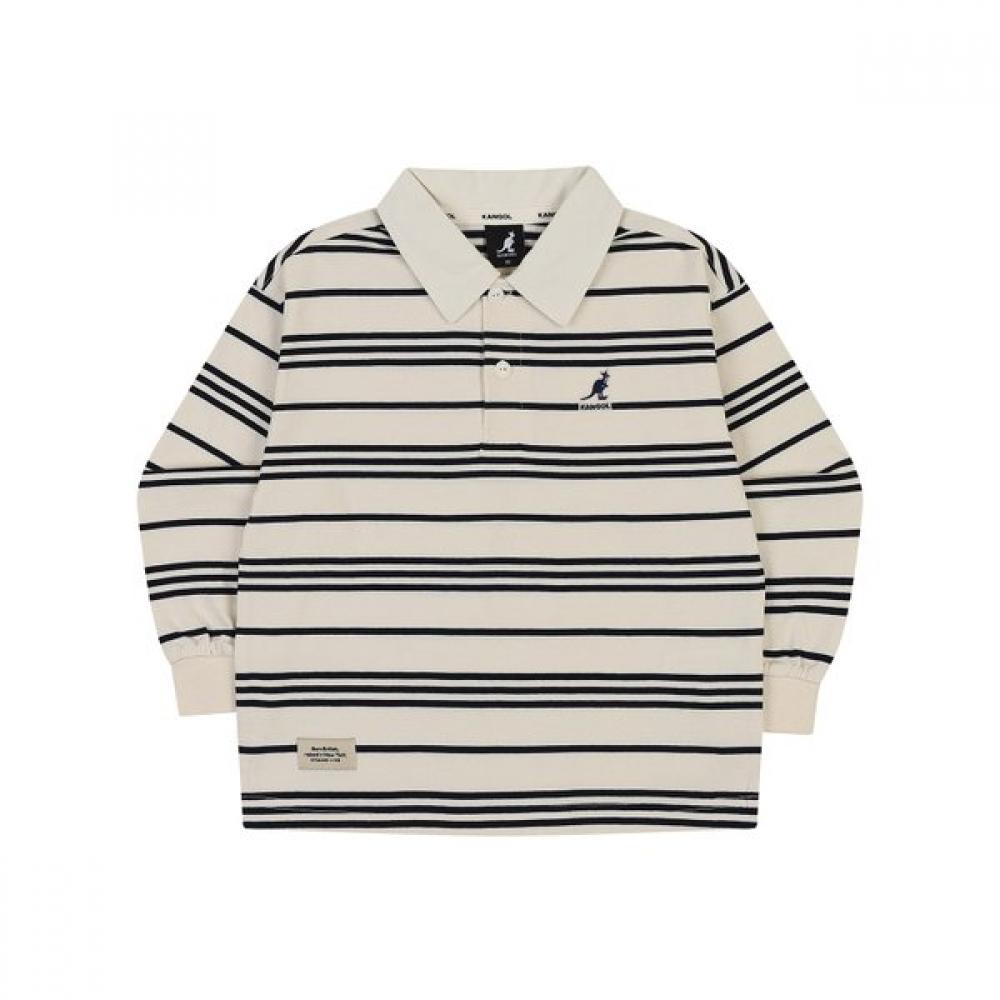 Kangol Kids STripe Collar T shirT Navy Sa 0104 navy/110