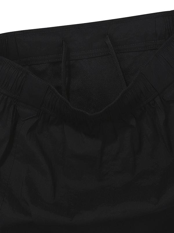 BBC EARTH W String Parachute Skirt_Black