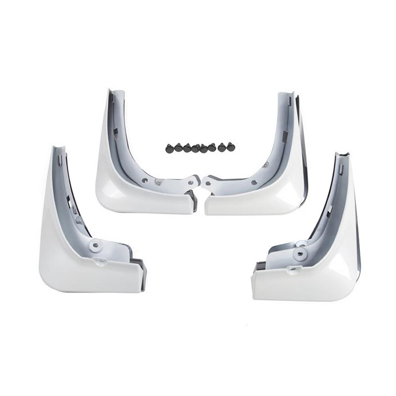 4 Stück Auto Schmutzfänger Spritzschutz Kotflügel Vorne Hinten Rad Schmutzfänger für Tesla 2021 Model3 Model 3 Zubehör Auto Außenteile