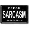 Funny Sarcastic Metal Sign Wall Decor for Man Cave Garage Humorous Sarcasm One of The Many Services Great Gift Idea for Friends