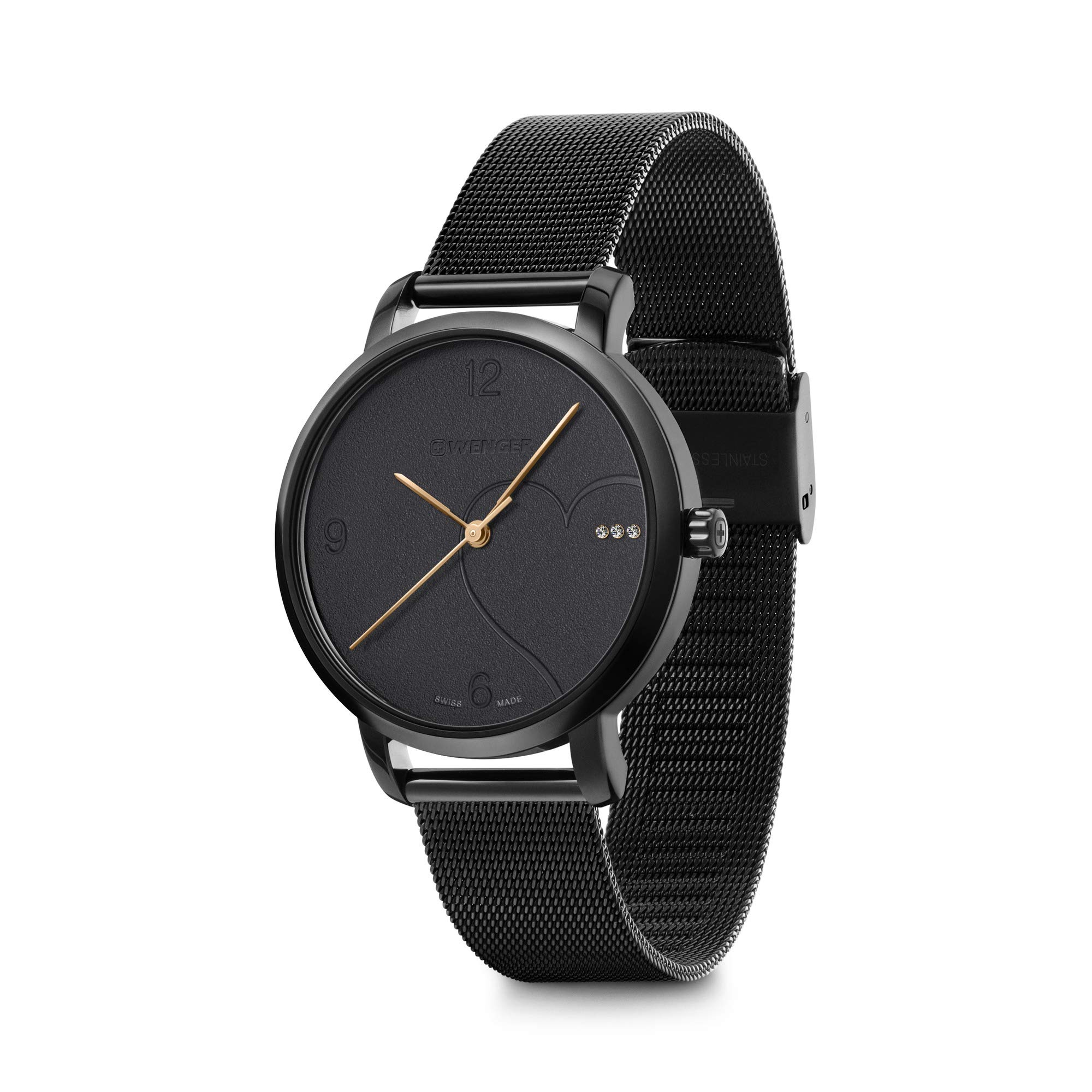 

WENGER Wristwatch METROPORITAN DONNISSIMA Gift Quartz 01.1731.124 []