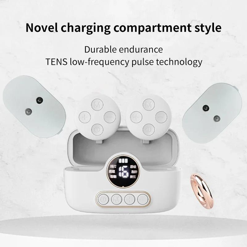 Neck Electric Massager body Neck Massage EMS Cervical Vertebra Massage Patch for Muscle Pain Relief LCD Stimulator Relief Pain