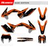 MCHMFG For KTM SX SXF XC XCF 2013 2014 2015 EXC XCW 2014 2015 2016 Graphics Decals Stickers Kits Number Name Background