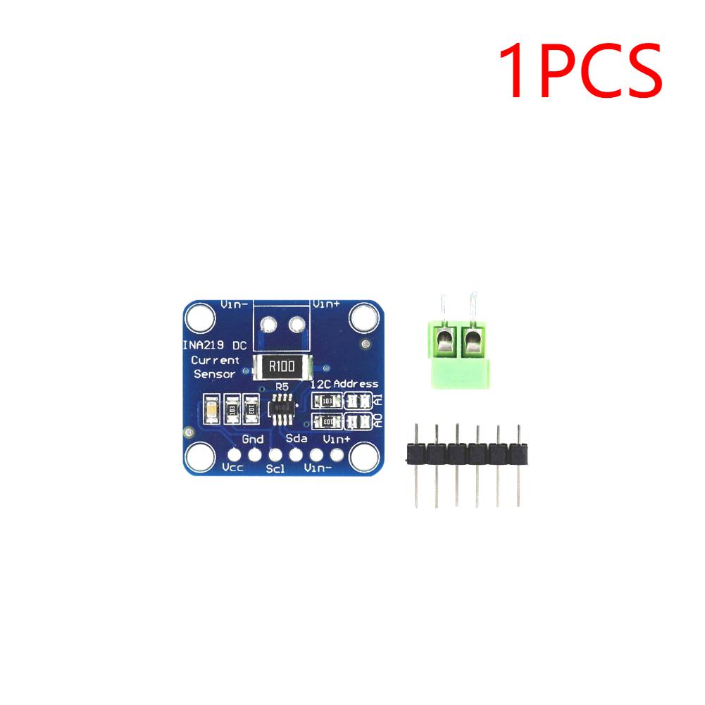 

1-10PCS MCU-219 INA219 Bi-directional Current Sensor Breakout Module I2C Zero Drift Power Monitoring Sensor Modules