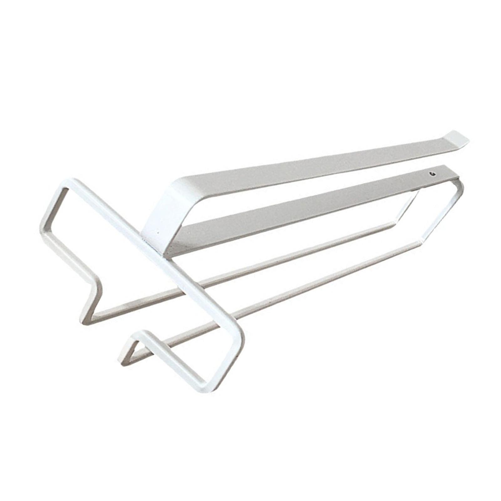 

Подвесная полка для шкафа, полки для хранения бокалов, минималистичный дизайн, держатели, идеально подходящие для баров и кухонь белый