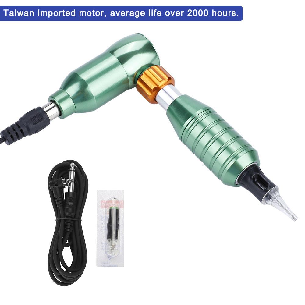 

Сплав роторный тату-пистолет, принадлежности для перманентного макияжа, зеленый зелёный