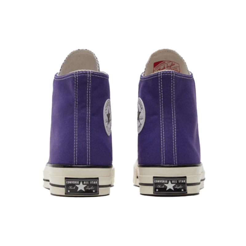 Converse 1970s Chuck Taylor Classic Versatile Comfortable Everyday High Top Canvas Shoes Unisex Imperial Purple