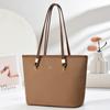 Tote Bag For Women Large Pu Handbag With Zipper Pockets For Daily Use