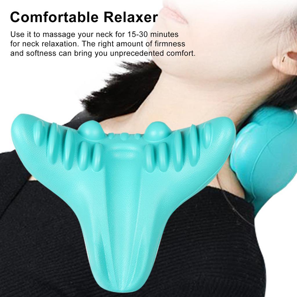 Neck Stretcher Pillow For Neck Shoulder Pain Relief Cervical Traction Device   Corrector Neck Shoulder Relaxer Massager