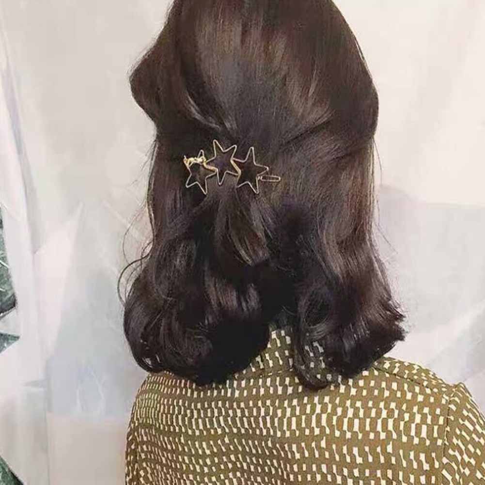 Women's Star Shape Hairpin with Pendant