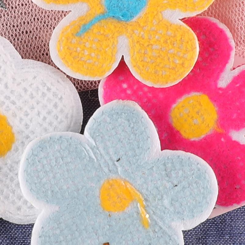 6 Stück Blumen Stickaufnäher Aufbügler Kleine Reparaturflicken Nähflicken Applikationsflicken für Kleidung Tasche