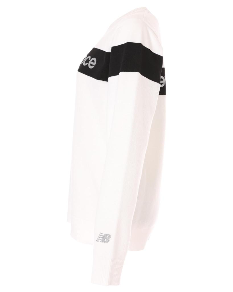 Golf Crew Neck Knit Brand 2 [New Balance] (Stretchable, Logo) / Women's / 012-6270501 030_WHITE [L]