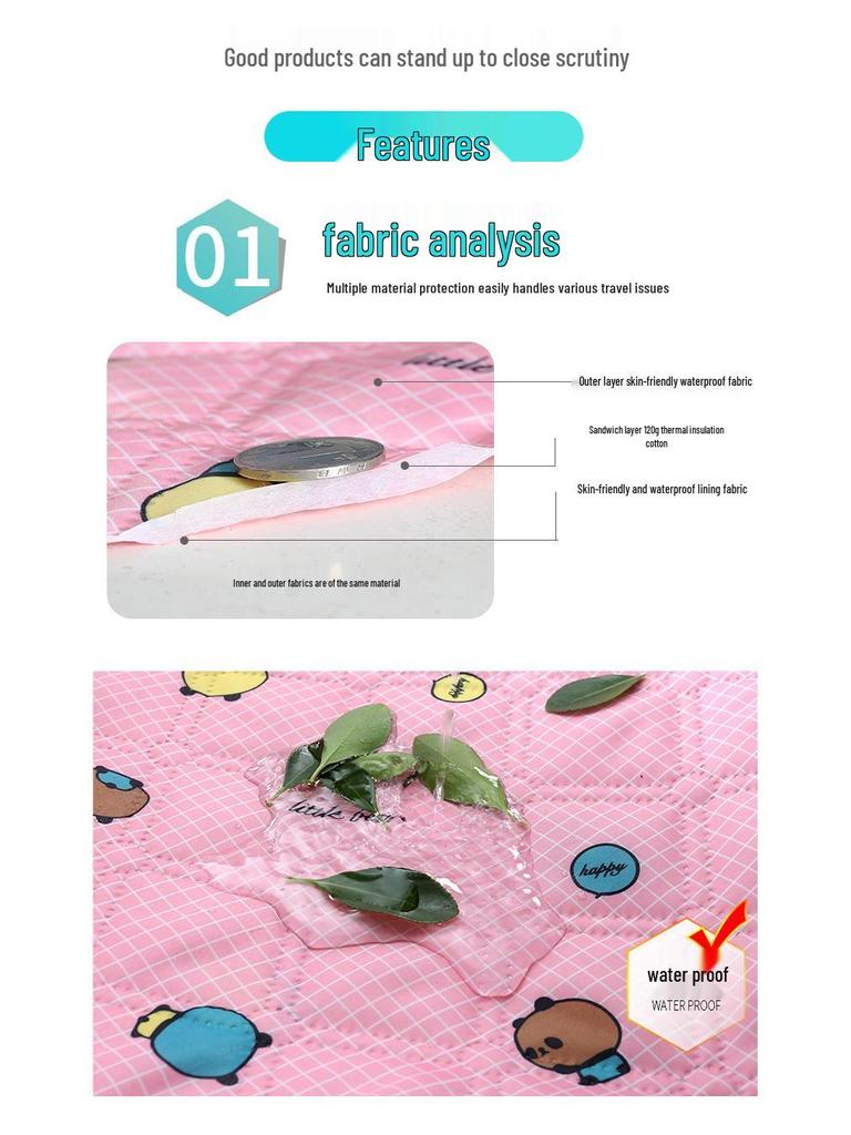 Windschutzscheibe für Elektrofahrrad: Sommer-Sonnenschutz, Sonnenschutzmittel, Winddicht, Doppelseitige wasserdichte Steppdecke für Frühling & Herbst.