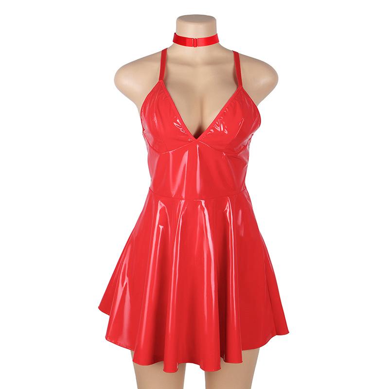 High-end PU Leather Skirt - European & American Style, Plus Size, Hot Summer Clubwear