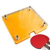 Table Tennis Paddle Press Portable Manual Adjustable Bat Rubber Edge Cutter Pasting Tool for Coaches Beginners Club Members
