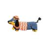 Korean Cute Dachshund Dog Embroidery Cloth Sticker Diy Bag Dress Up Puppy Patch Sticker Computer Embroidery Zhang Zai Ironing
