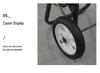Foldable Ethnic-Style Shopping Cart for Groceries and Luggage
