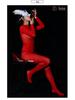 Qinghe 10D Seamless Stockings Jumpsuit - Sexy, Sheer Full-Body Stockings Lingerie Pajamas for Women