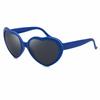 Occhiali da Sole a Forma di Cuore con Protezione UV Occhiali con Effetti Amore Luminosi al Buio Occhiali da Sole Romantici Unisex Regalo