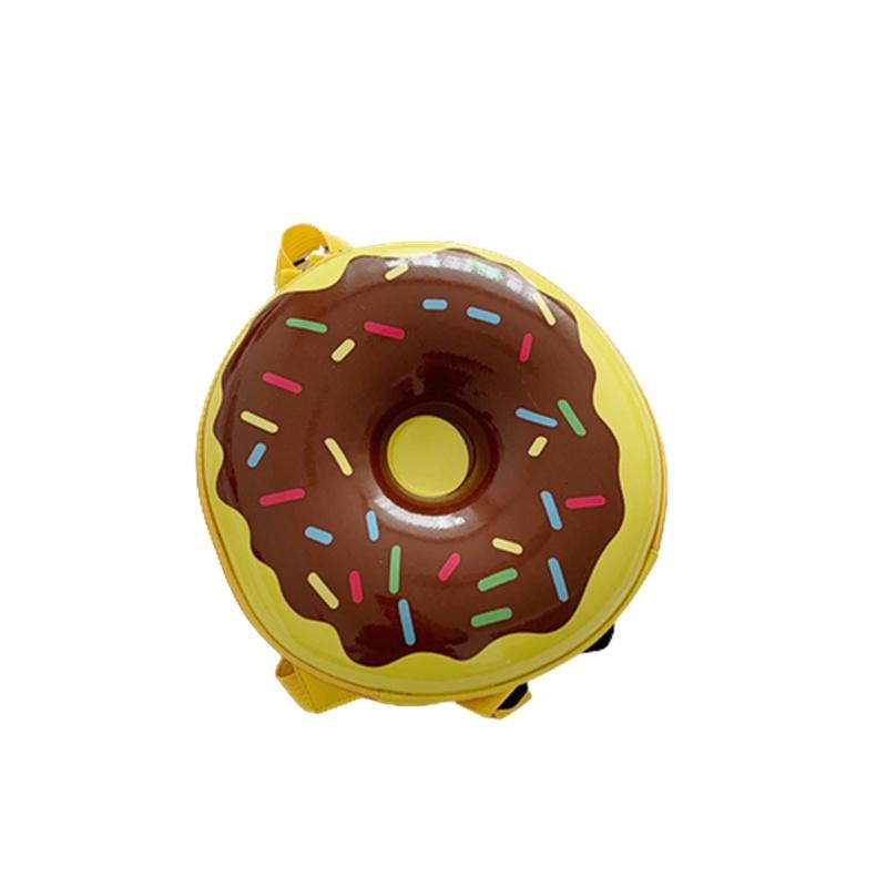 Sweet Donut Eggshell Backpack For Kindergarten Kids Cute And Durable