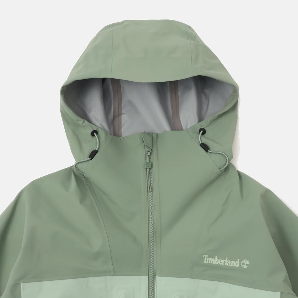 Timberland Damen Mobi Flex Tech 3-Lagen Wasserdichte Jacke, Green Bay-Cameo Green, Größe M (TB0A5XRUEPE1)