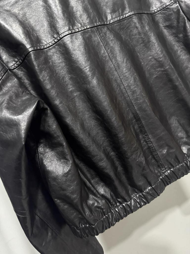 Giacca da Motociclista Corta in Vera Pelle da Donna Petite Autunno/Inverno - Strato Superiore Pelle di Pecora