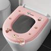 Waterproof Cute Toilet Seat Cover Cartoon Closestool Mat Universal Toilet Pad  Household