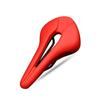 Selim auto-acolchoado oco Selim de bicicleta de PU Ergonômico com design de sulco Acessórios de ciclismo