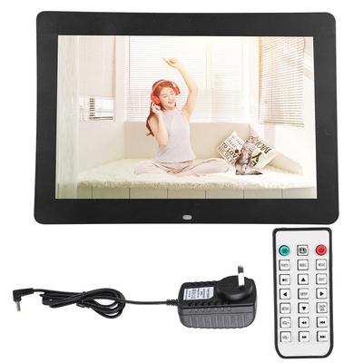 14 Inch HD 1080P Digital Photo Frame LED Electronic Album with Remote Controller (black )