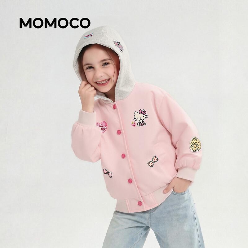 MOMOCO Girls' Fashion Hooded Spring/Autumn Coat