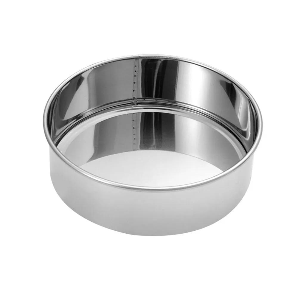 Creative Baking Pan Mold DIY Stainless Steel Bread Baking Pan Rectangular/Round Non-stick Baking Mould Pastry Utensil