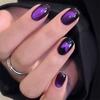 5ml Purple Ice Translucent Cat Eye Nail Gel for Spring Summer DIY Nail Art Tools Soak Off UV LED Gel Long Lasting Manicure Kit