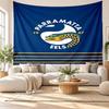Parramatta Eels Wall Tapestry, Soft Fabric Wall Hanging, Decorative Backdrop For Bedroom Home Wall Art
