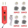 Cordless Plastic Welding Kit with 200 Staples USB-C Charging Battery Powered Plastic Stapler Welding Kit for Auto