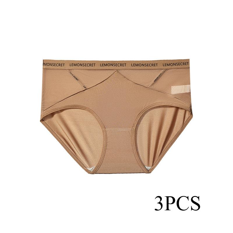 

3 шт./лот Женское нижнее белье Легкая роскошь Бесшовное нижнее белье Сетка Сексуальная поясная сумка Бедро Треугольные трусики для женщин XL хаки
