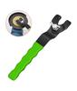 10-46mm Adjustable Angle Grinder Wrench Disassembly Torque Keys Wrapped Rubber Handle For Replacing Grinding Discs Hand Tools