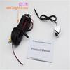 170° HD Car Front View Backup Parking Assistance Reversing Camera Kit Silver